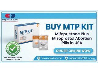 Buy MTP Kit Mifepristone Plus Misoprostol Abortion Pills in USA