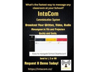IntaCom  School Communication System | Leveraging Technology Available in Each Classroom