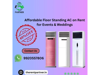 Affordable Floor Standing AC on Rent for Events & Weddings