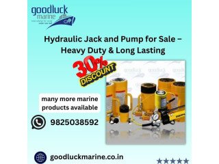Hydraulic Jack and Pump for Sale  Heavy Duty & Long Lasting