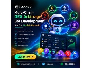 Multi-Chain DEX Arbitrage Bot Development  One Bot, Multiple Networks