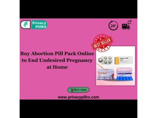 Buy Abortion Pill Pack Online to End Undesired Pregnancy at Home