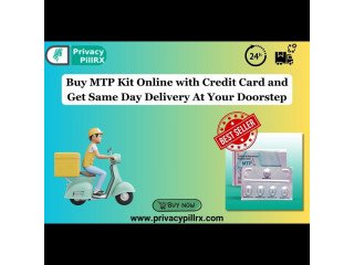 Buy MTP Kit Online with Credit Card and Get Same Day Delivery At Your Doorstep